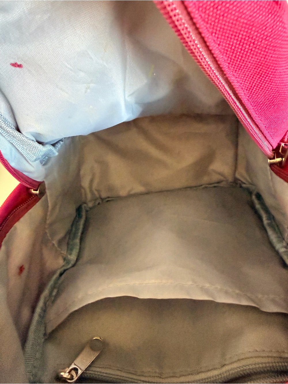 MOTHER Lucky Charms Mini Backpack in Maroon - Picture 9 of 10